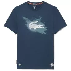 Lacoste Roland Garros Unisex T-Shirt Marineblau