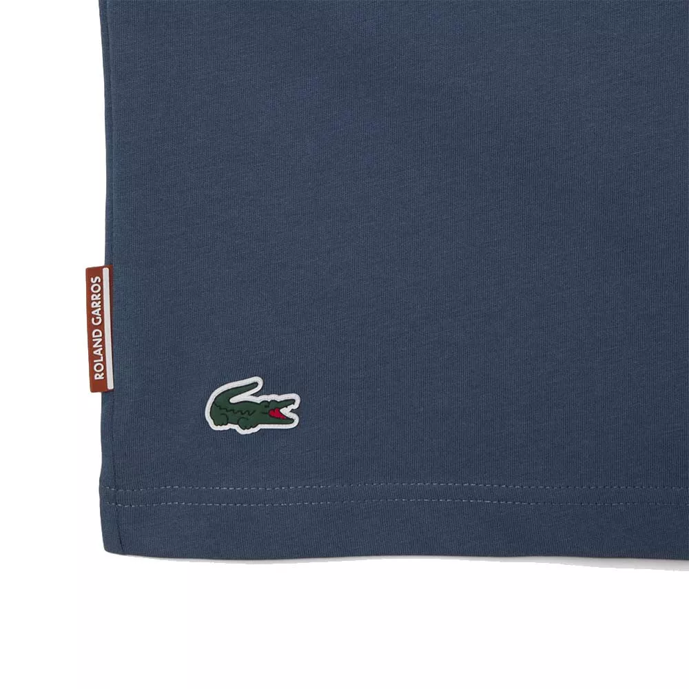 Lacoste Roland Garros Unisex T-Shirt Marineblau