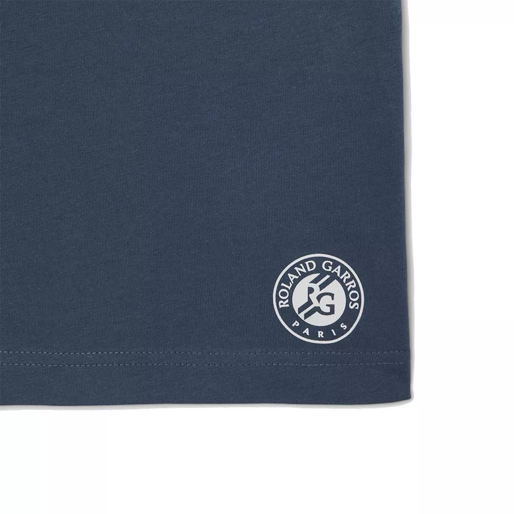 Lacoste Roland Garros Unisex T-Shirt Marineblau