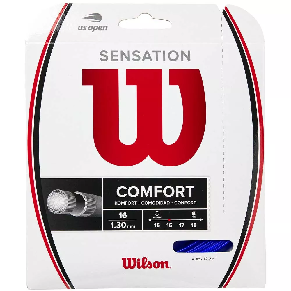 Wilson Sensation Tennissaite Blau 12 m