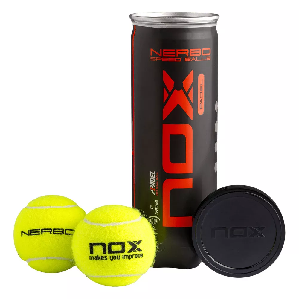 Nox Pro Titanium Padelb&auml;lle 3er-Dose