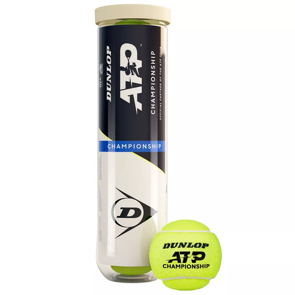 Dunlop ATP Championship Tennisb&auml;lle 4er-Dose