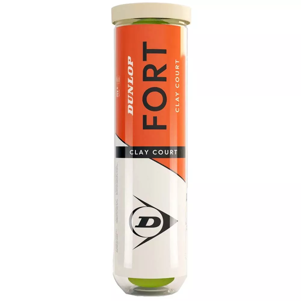 Dunlop Fort Clay Court Tennisb&auml;lle 4er-Dose