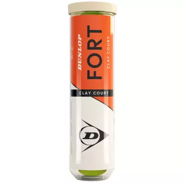Dunlop Fort Clay Court Tennisb&auml;lle 4er-Dose