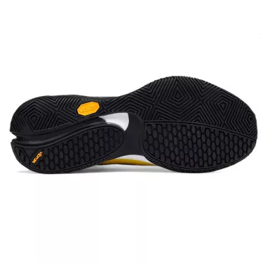 Bullpadel Vertex Vibram 25V Padelschuhe Gelb / Schwarz