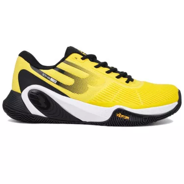 Bullpadel Vertex Vibram 25V Padelschuhe Gelb / Schwarz