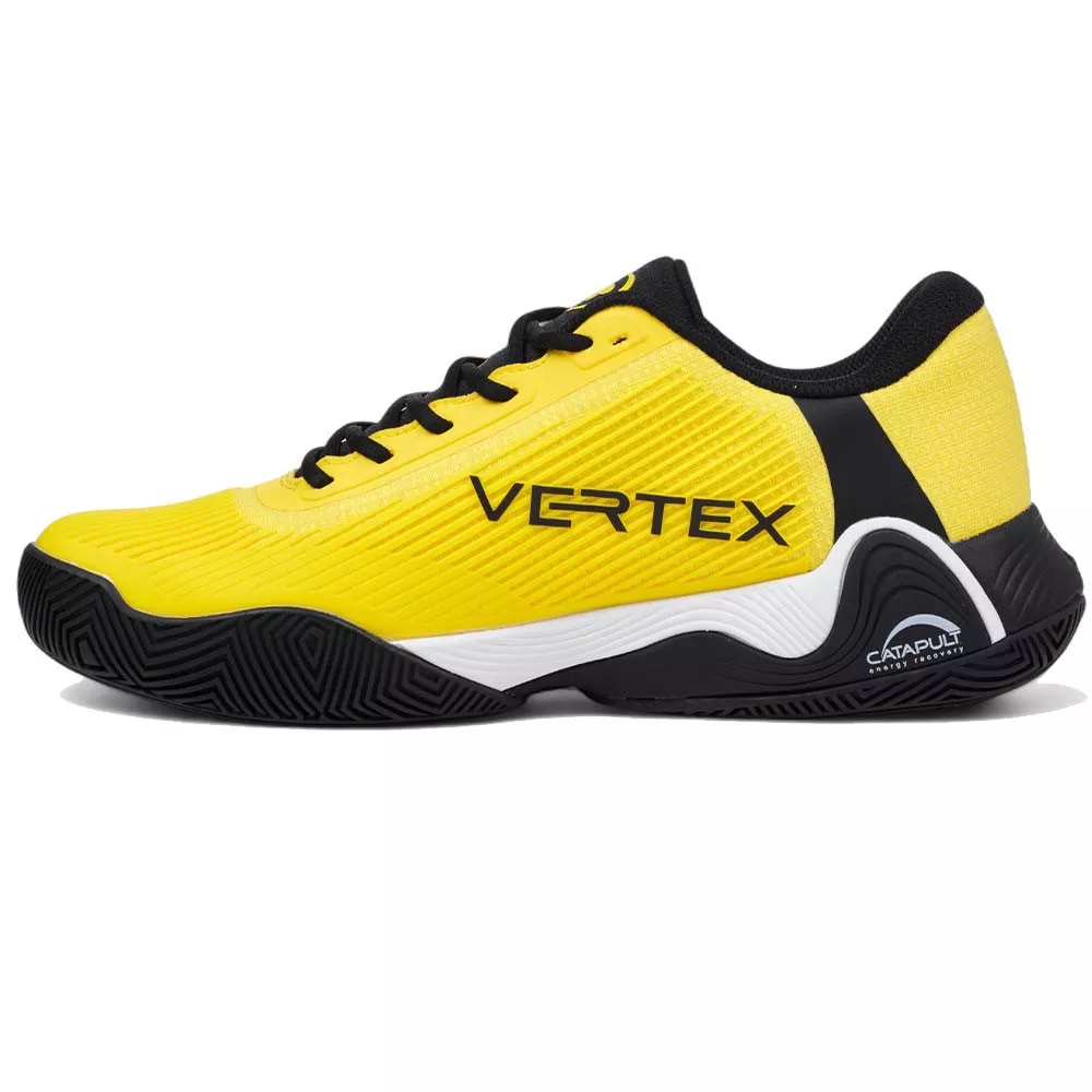 Bullpadel Vertex Vibram 25V Padelschuhe Gelb / Schwarz