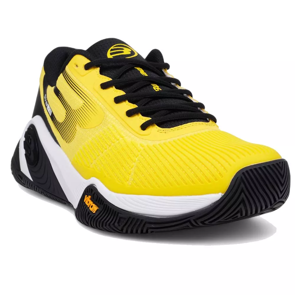 Bullpadel Vertex Vibram 25V Padelschuhe Gelb / Schwarz