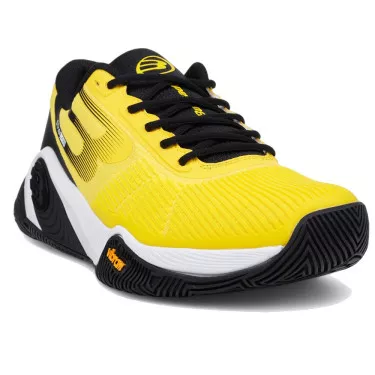 Bullpadel Vertex Vibram 25V Padelschuhe Gelb / Schwarz