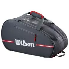 Wilson Team Padel Padeltasche Wei&szlig; / Rot