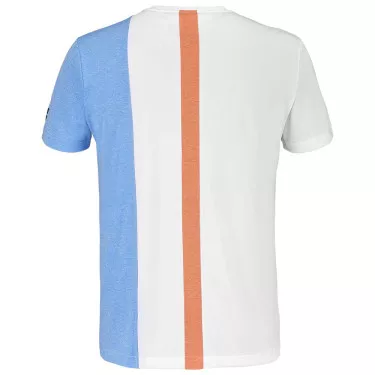 Babolat Play Crew Neck Junior T-Shirt Wei&szlig; / Blau
