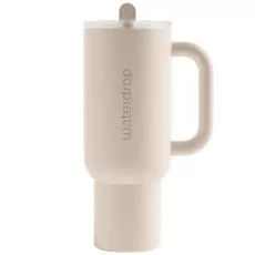 Waterdrop Explorer Thermo-Trinkflasche Cremewei&szlig;