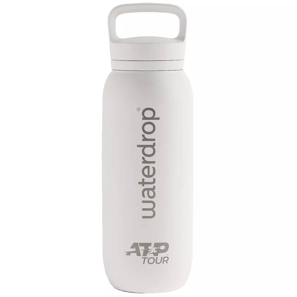 Waterdrop ATP Tour Thermo-Trinkflasche 600 ml Wei&szlig;