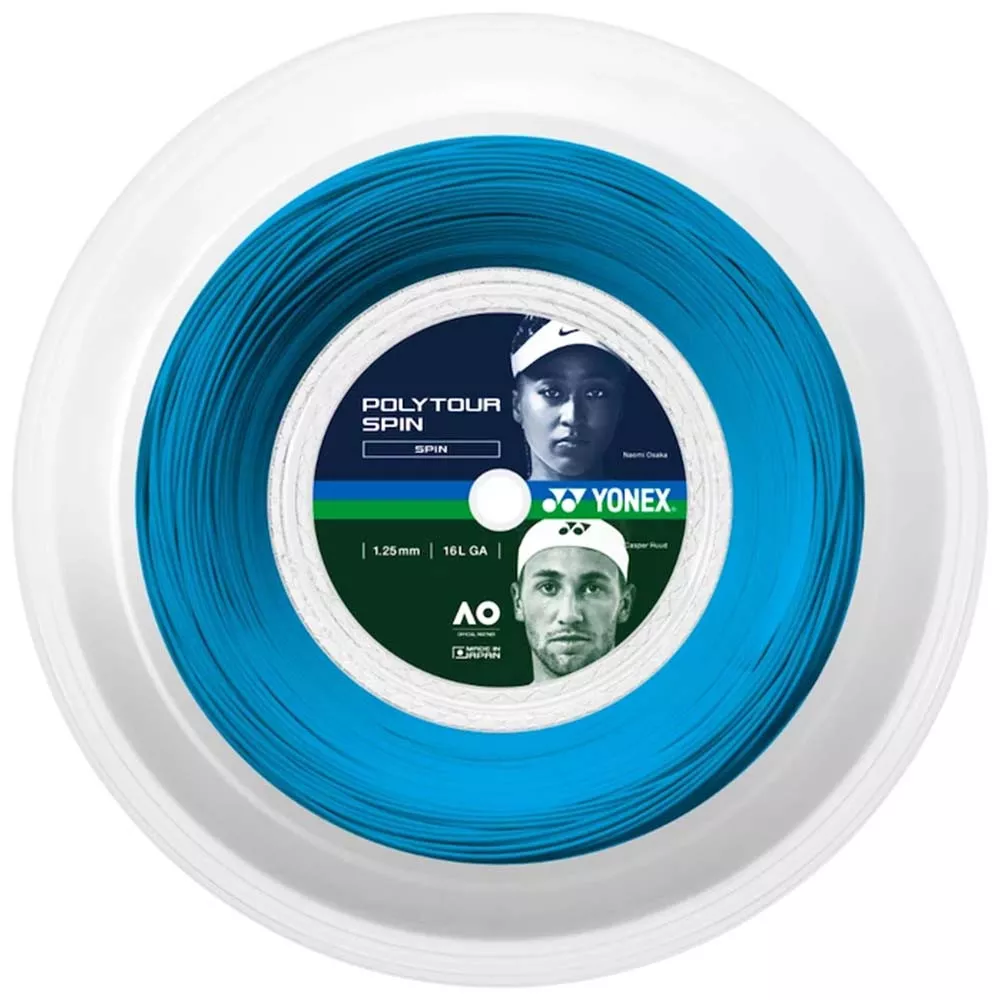 Yonex Poly Tour Spin Saitenrolle 200 m