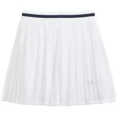 Wilson Team Pleated Rock Wei&szlig;