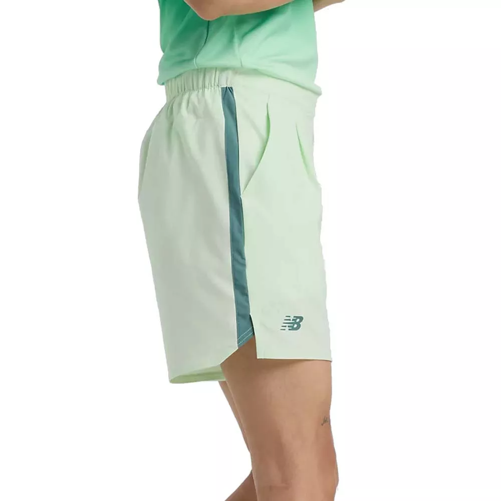 New Balance Tournament Short Lime