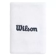 Wilson Wide Terry Schwei&szlig;band Wei&szlig; 2er-Pack