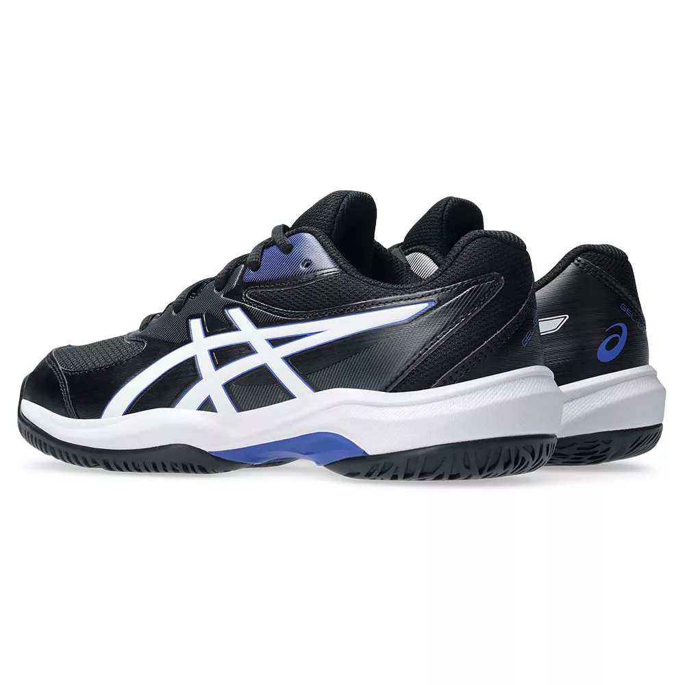 Asics Gel Game GS Tennisschuhe Junior Schwarz / Wei&szlig;
