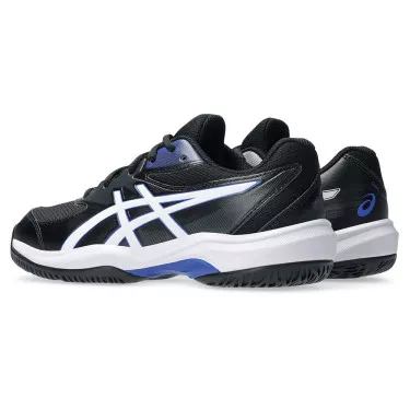 Asics Gel Game GS Tennisschuhe Junior Schwarz / Wei&szlig;