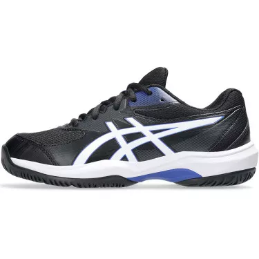 Asics Gel Game GS Tennisschuhe Junior Schwarz / Wei&szlig;