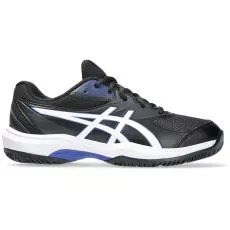 Asics Gel Game GS Tennisschuhe Junior Schwarz / Wei&szlig;