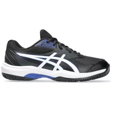 Asics Gel Game GS Tennisschuhe Junior Schwarz / Wei&szlig;
