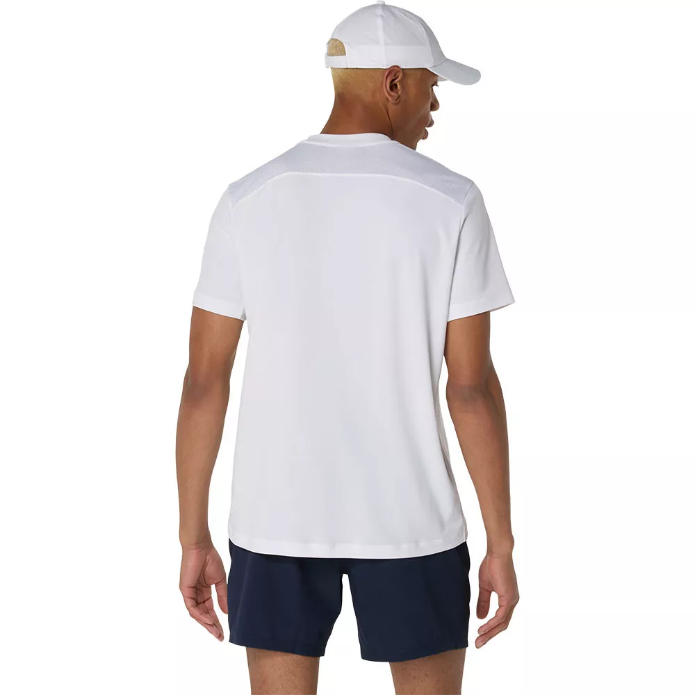 Asics Court SS T-Shirt Wei&szlig;