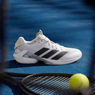 Adidas Adizero Ubersonic 5 Tennisschuhe Wei&szlig;