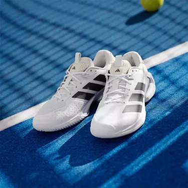 Adidas Adizero Ubersonic 5 Tennisschuhe Wei&szlig;