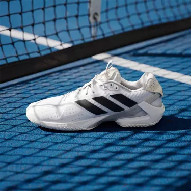 Adidas Adizero Ubersonic 5 Tennisschuhe Wei&szlig;