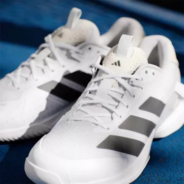 Adidas Adizero Ubersonic 5 Tennisschuhe Wei&szlig;