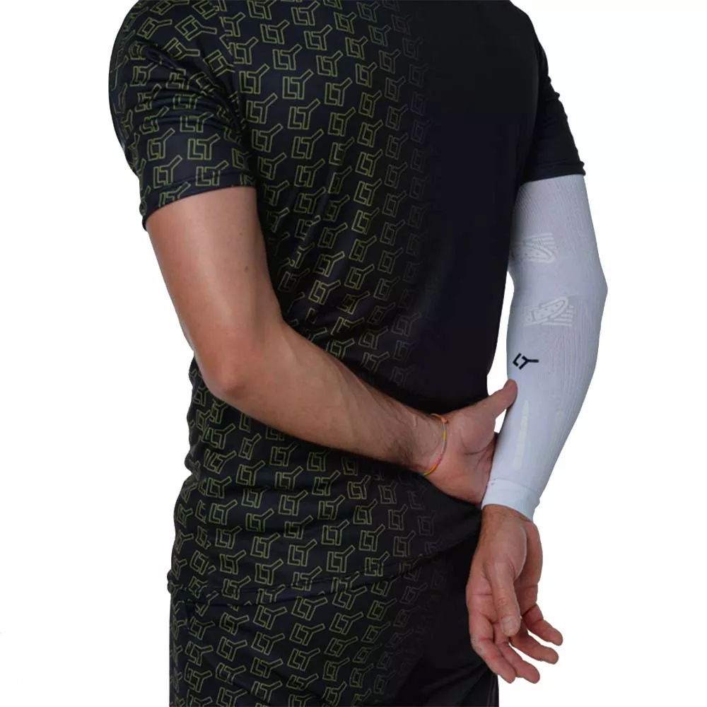 Floky NO-STRAIN Kompressions&auml;rmel Wei&szlig;