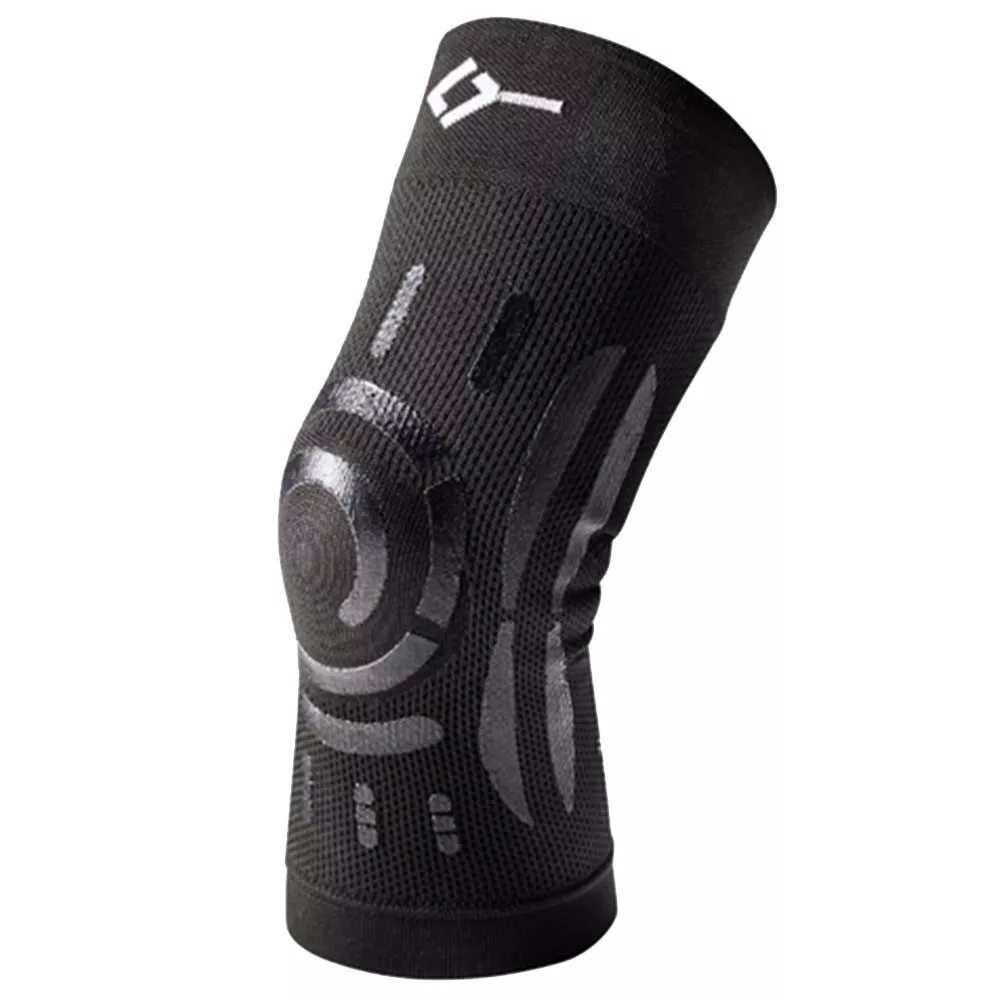 Floky Knee Support Kniebandage Links Schwarz