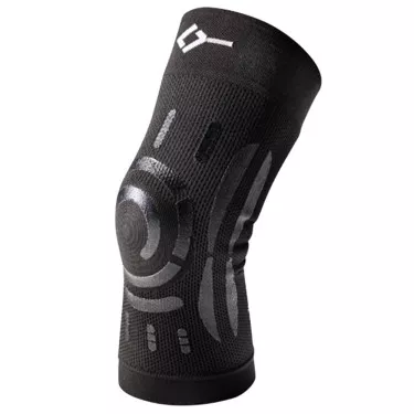 Floky Knee Support Kniebandage Links Schwarz