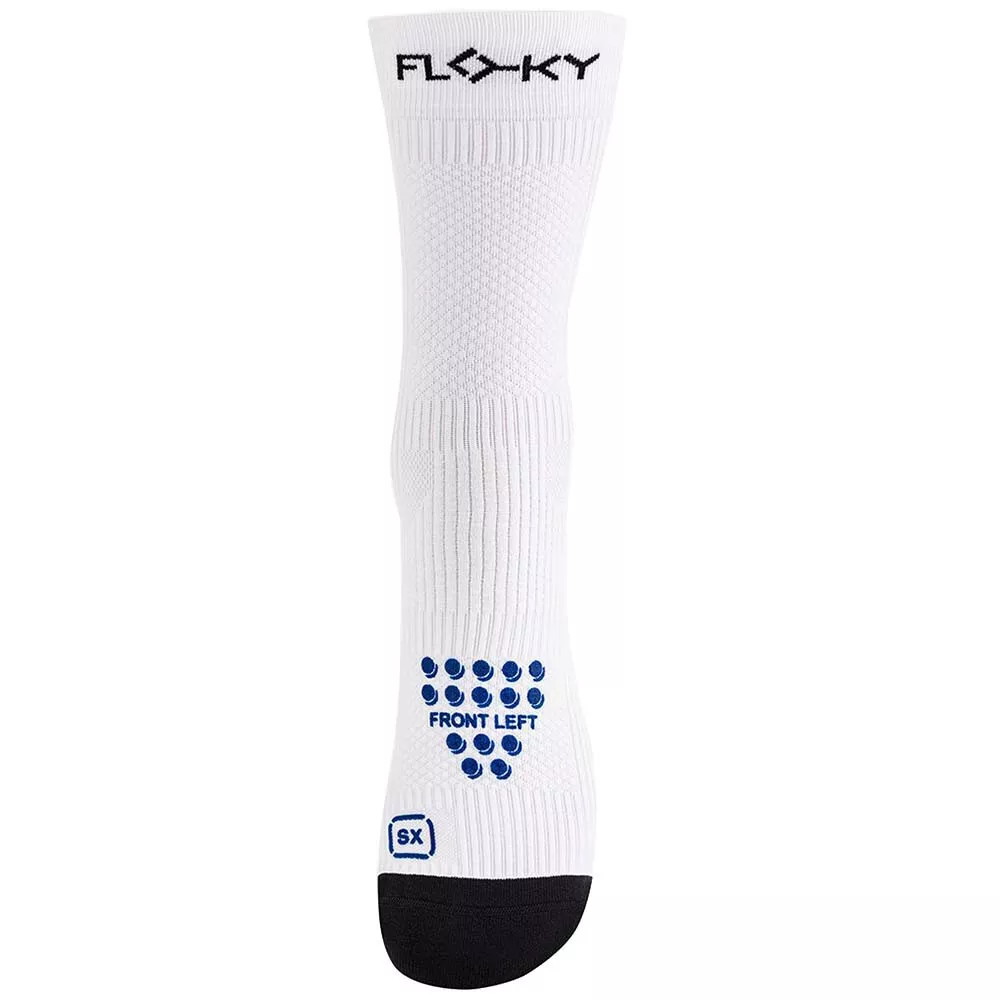 Floky S-MASH 3D Kompressionssocken Wei&szlig; / Blau