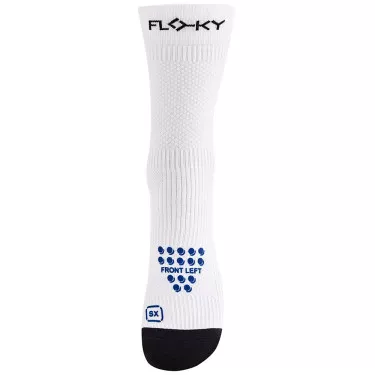 Floky S-MASH 3D Kompressionssocken Wei&szlig; / Blau