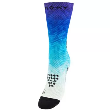 Floky S-MASH 3D FANTASY Bali Kompressionssocken Blau