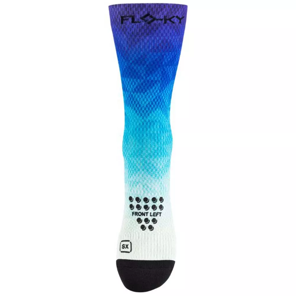Floky S-MASH 3D FANTASY Bali Kompressionssocken Blau