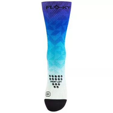 Floky S-MASH 3D FANTASY Bali Kompressionssocken Blau