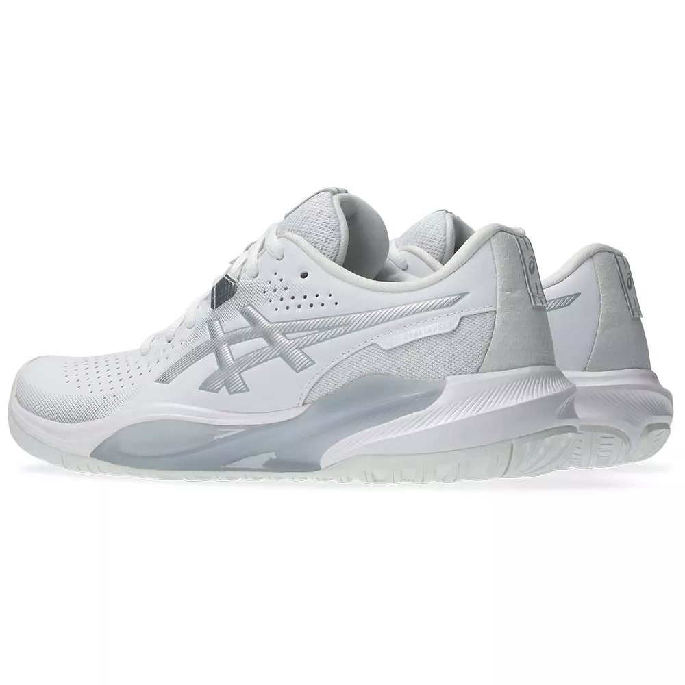 Asics Gel Challenger 15 Tennisschuhe Damen Wei&szlig; / Grau