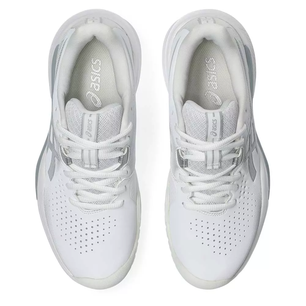 Asics Gel Challenger 15 Tennisschuhe Damen Wei&szlig; / Grau