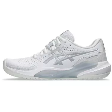 Asics Gel Challenger 15 Tennisschuhe Damen Wei&szlig; / Grau