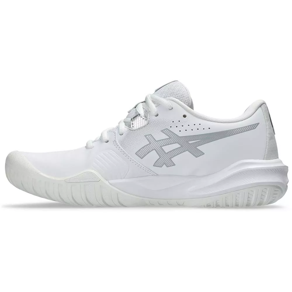 Asics Gel Challenger 15 Tennisschuhe Damen Wei&szlig; / Grau