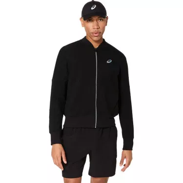 Asics Match Night Energy Jacke Schwarz