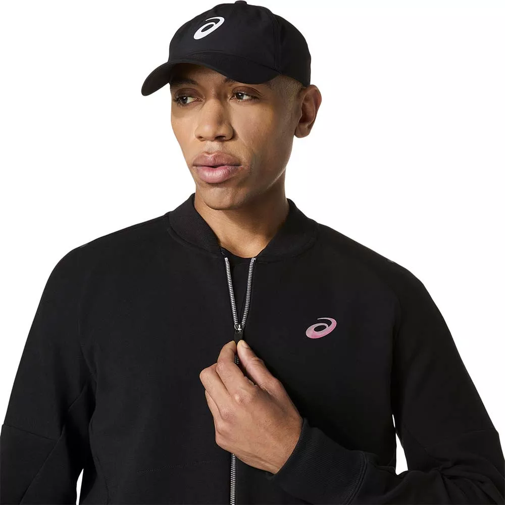 Asics Match Night Energy Jacke Schwarz