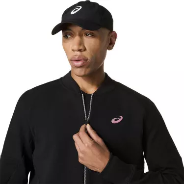 Asics Match Night Energy Jacke Schwarz