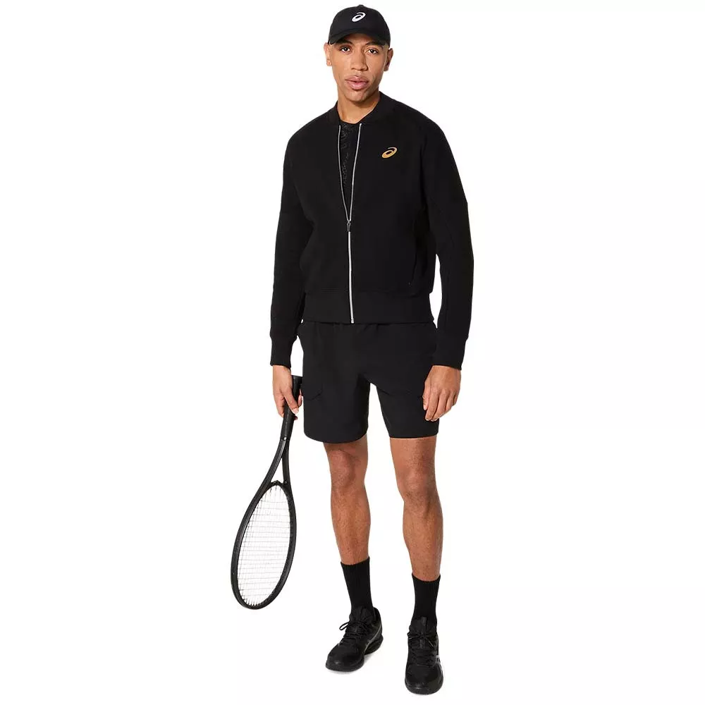 Asics Match Night Energy Jacke Schwarz