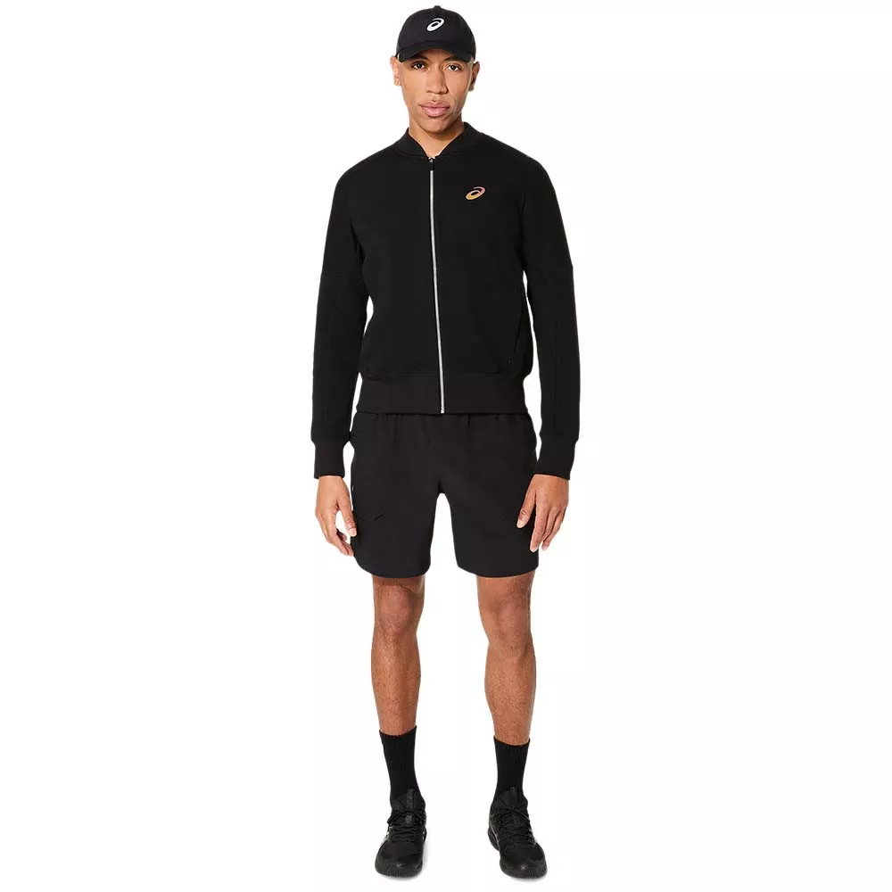 Asics Match Night Energy Jacke Schwarz