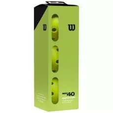 Wilson Max 40 Outdoor Pickleballs 3er-Pack