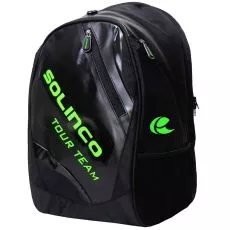 Solinco Tour Team Tennisrucksack Schwarz / Gr&uuml;n